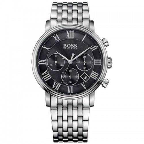 Image of Hugo Boss Elevated Classic Sølv Quartz herre ur, model 1513323